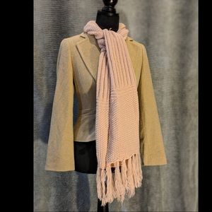 Scarf 🧣 pink knit